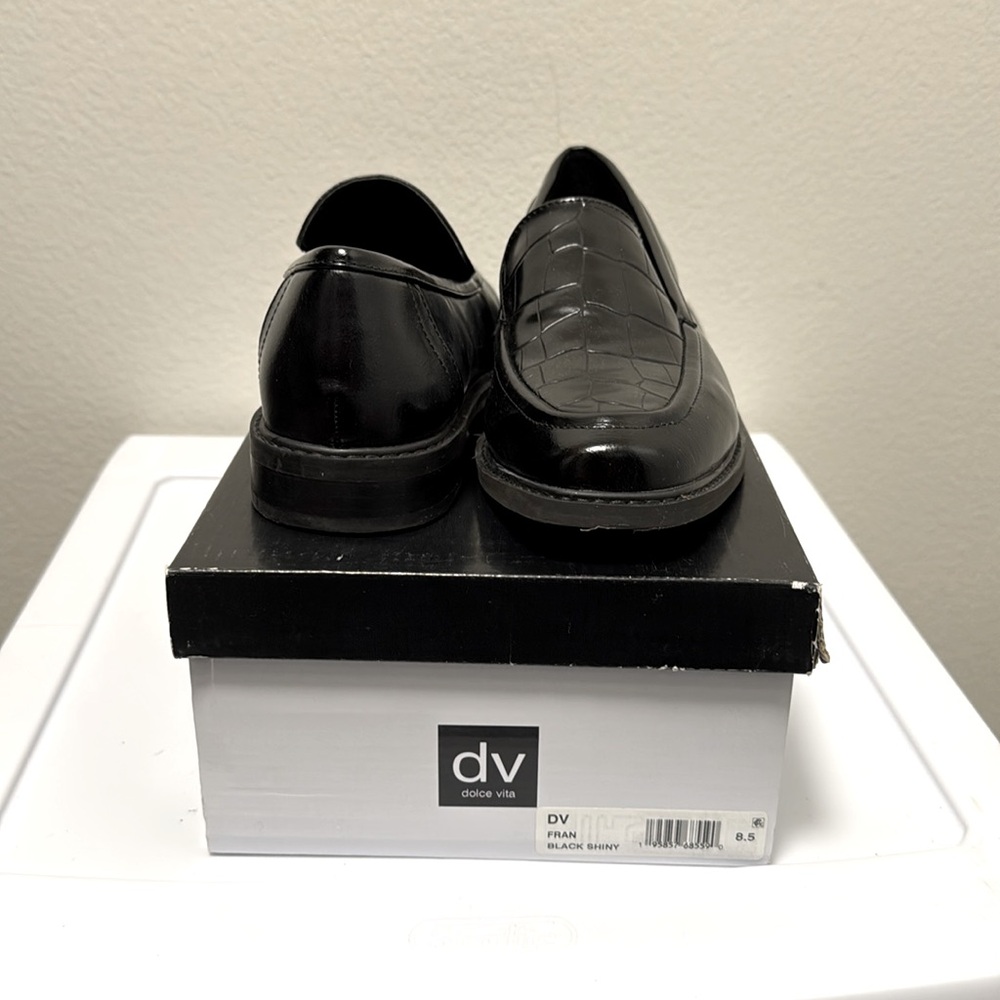 Crocodile Print Dolce Vita Loafer Shoes